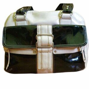 VINTAGE Bag Nine West Vegan Leather Tote Shoulder Handbag PURSE Women's WOMAN'S